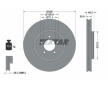 Souprava brzd, koutocova brzda TEXTAR 2408401-1735-01
