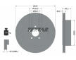 Souprava brzd, koutocova brzda TEXTAR 2158001-1737-00