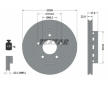 Souprava brzd, koutocova brzda TEXTAR 2355402-1742-00