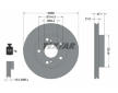 Souprava brzd, koutocova brzda TEXTAR 2497901-1758-00