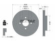 Souprava brzd, koutocova brzda TEXTAR 2428302-1760-00