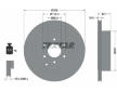 Souprava brzd, koutocova brzda TEXTAR 2424001-1816-00