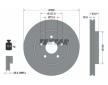 Souprava brzd, koutocova brzda TEXTAR 2425001-1845-00
