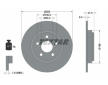Souprava brzd, koutocova brzda TEXTAR 2501601-1998-00