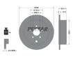 Souprava brzd, koutocova brzda TEXTAR 2427101-2000-00