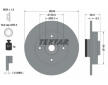 Souprava brzd, koutocova brzda TEXTAR 2355402-2021-00