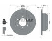 Souprava brzd, koutocova brzda TEXTAR 2459901-2039-00