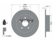 Souprava brzd, koutocova brzda TEXTAR 2443501-2043-00