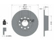 Souprava brzd, koutocova brzda TEXTAR 2511003-2249-00