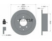 Souprava brzd, koutocova brzda TEXTAR 2529201-2260-00