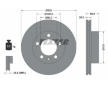 Souprava brzd, koutocova brzda TEXTAR 2514701-2286-00