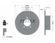 Souprava brzd, koutocova brzda TEXTAR 2511201-2287-00