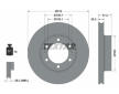 Souprava brzd, koutocova brzda TEXTAR 2402403-2304-00