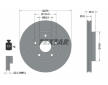 Souprava brzd, koutocova brzda TEXTAR 2433601-2327-00