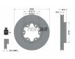 Souprava brzd, koutocova brzda TEXTAR 2468001-2349-00