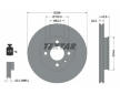 Souprava brzd, koutocova brzda TEXTAR 2534801-2379-00