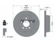 Souprava brzd, koutocova brzda TEXTAR 2530701-2397-00
