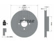 Souprava brzd, koutocova brzda TEXTAR 2440301-2399-00