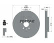 Souprava brzd, koutocova brzda TEXTAR 2503401-2433-00