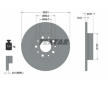 Souprava brzd, koutocova brzda TEXTAR 2244901-2443-00