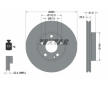 Souprava brzd, koutocova brzda TEXTAR 2532601-2570-00