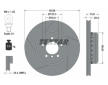 Souprava brzd, koutocova brzda TEXTAR 2431601-2669-00