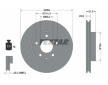 Souprava brzd, koutocova brzda TEXTAR 2587501-2675-00