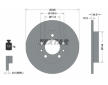 Souprava brzd, koutocova brzda TEXTAR 2584101-2691-00