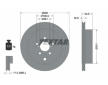 Souprava brzd, koutocova brzda TEXTAR 2485401-2709-00
