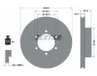Souprava brzd, koutocova brzda TEXTAR 2402401-2749-00