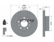 Souprava brzd, koutocova brzda TEXTAR 2391701-2751-00