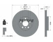 Souprava brzd, koutocova brzda TEXTAR 2561701-2836-01