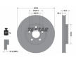 Souprava brzd, koutocova brzda TEXTAR 2209801-2875-00