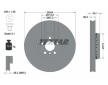 Souprava brzd, koutocova brzda TEXTAR 2242501-2887-02