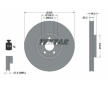 Souprava brzd, koutocova brzda TEXTAR 2231701-2898-00