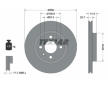 Souprava brzd, koutocova brzda TEXTAR 2146304-2921-00