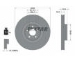 Souprava brzd, koutocova brzda TEXTAR 2515802-2935-01