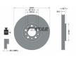 Souprava brzd, koutocova brzda TEXTAR 2216501-2939-00