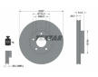 Souprava brzd, koutocova brzda TEXTAR 2572501-2950-00