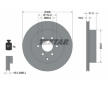 Souprava brzd, koutocova brzda TEXTAR 2286101-2964-00
