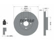 Souprava brzd, koutocova brzda TEXTAR 2227101-3009-00
