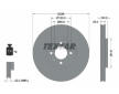 Souprava brzd, koutocova brzda TEXTAR 2568303-3023-00