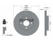 Souprava brzd, koutocova brzda TEXTAR 2428303-3037-00