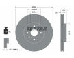 Souprava brzd, koutocova brzda TEXTAR 2552803-3042-00