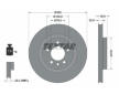 Souprava brzd, koutocova brzda TEXTAR 2572001-3078-02