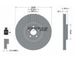 Souprava brzd, koutocova brzda TEXTAR 2231701-3089-00