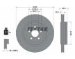 Souprava brzd, koutocova brzda TEXTAR 2649601-3138-00
