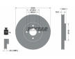 Souprava brzd, koutocova brzda TEXTAR 2372301-3155-00