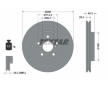 Souprava brzd, koutocova brzda TEXTAR 2278201-3157-00