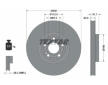 Souprava brzd, koutocova brzda TEXTAR 2294401-3166-00